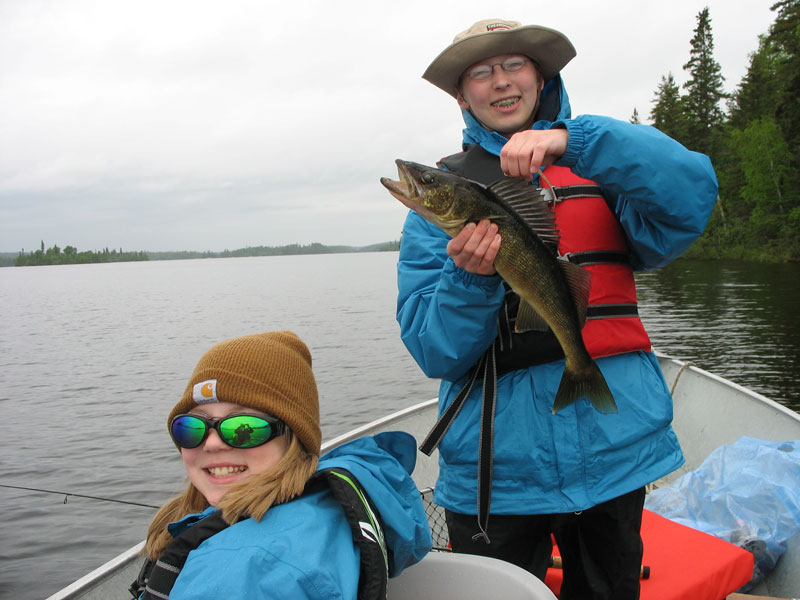 Family Walleye Fishing