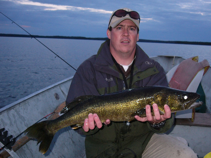 Walleye Fishing Northern Ontario Canada